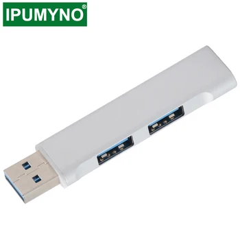 Алюминиевый USB-концентратор 3,0 2,0, адаптер USB-разветвитель для ноутбука Xiaomi Macbook, 3 Порта USB 3,0, концентратор для портативных ПК, Компьютерные Аксессуары