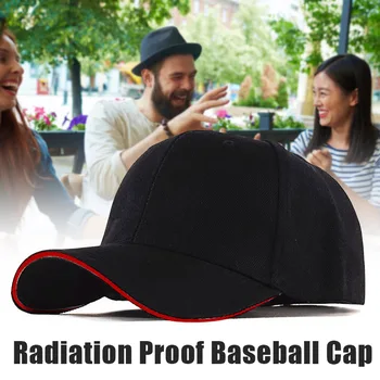 Бейсболка с защитой от электромагнитного излучения Унисекс, Rfid-экранирующая Электромагнитная шляпа, Бейсболка, Уличная Шляпа От Солнца, Snapback Hat