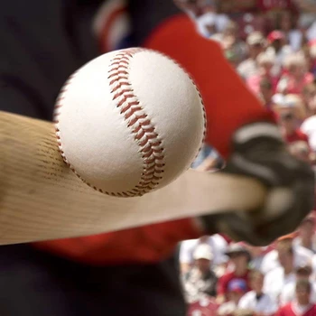 Бейсбольные мячи ручной работы 9 Дюймов, ПВХ Верхний Резиновый Внутренний Мягкий Бейсбольный мяч, мяч для софтбола, Тренировочные бейсбольные мячи