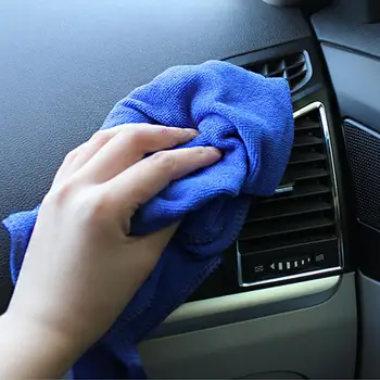 Большая салфетка для чистки автомобиля из микрофибры, мягкая впитывающая тряпка для мытья автомобиля, полотенце для автомобиля, аксессуары для автомобиля