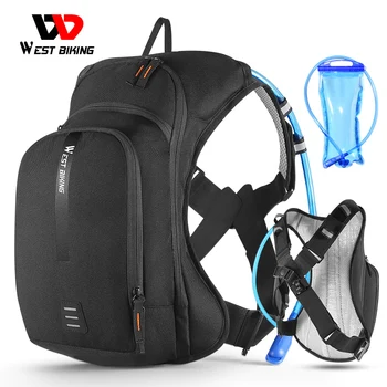 Велосипедные сумки WEST BIKING 10Л, Эргономичный Регулируемый Портативный MTB, Сумка для воды, Сумка для Альпинизма, Спортивный рюкзак для гидратации на открытом воздухе