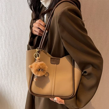 Винтажная сумка через плечо Большой емкости, Модная сумка Bolsos Para Mujer, Дизайнерская сумка Bolso Mujer, женская сумка