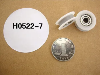 высококачественные шарикоподшипники с полиформальдегидным покрытием POM 695zz встроенный подшипник + тип H Общий диаметр: 5*22*7 мм