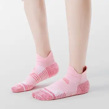 Две пары женских летних спортивных носков с короткими рукавами, компрессионные носки для бега со скакалкой, тонкие носки