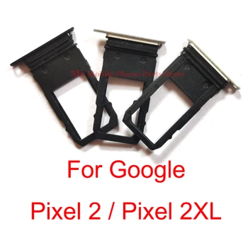 Держатель лотка для sim-карт Для Google Pixel 2 2XL Pixel2 Sim-лоток Держатель карты Слот-Ридер Запасные Части Для HTC Google Pixel 2XL