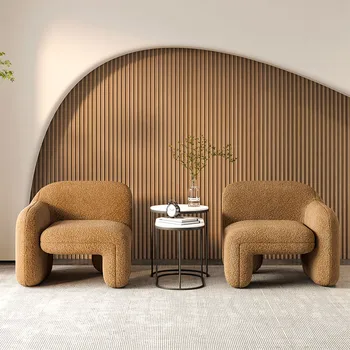 Дизайнерские кресла для гостиной, Скандинавский диван, Бархатные Кресла для гостиной, Современная Роскошь, Уникальная Мебель для дома Cadeira WK