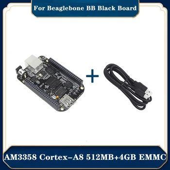 Для Beaglebone BB Black AM3358 512 МБ DDR3 + 4 ГБ EMMC Flash Development Board + USB кабель