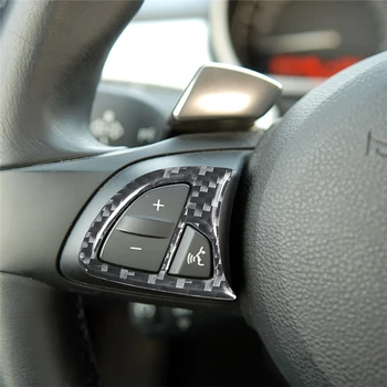 Для BMW Z4 2003-2008, Кнопки рулевого колеса Автомобиля, Отделка панели, Наклейка из углеродного волокна, Аксессуары для укладки