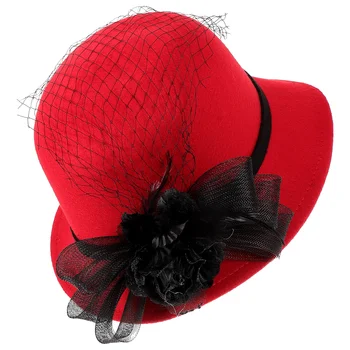Женские чародейки, Церковная женская шляпа, Черные шляпки, Нежные аксессуары для волос, свадьба невесты