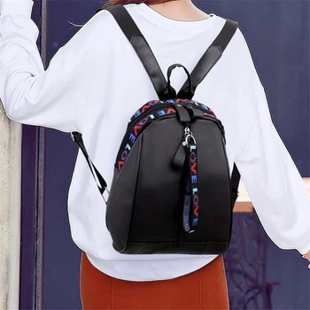 Женский Мини-рюкзак в корейском стиле, Оксфордская сумка на плечо для девочек-подростков, многофункциональный маленький рюкзак, женская сумка для телефона из искусственной кожи