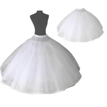 Женское 8-слойное бальное платье из тюля для Новобрачных, Свадебное платье, нижняя юбка без колец, Канун