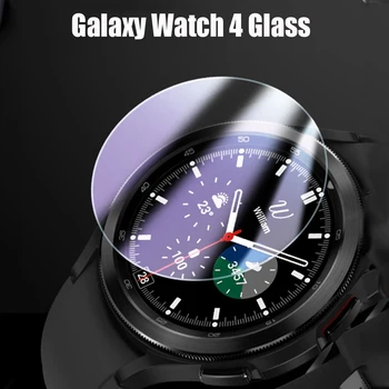 Закаленное Стекло Для Samsung Galaxy Watch 4 44 мм 40 мм Watch4 Classic 46 мм 42 мм Аксессуары HD Прозрачная Гидравлическая Пленка Протектор Экрана