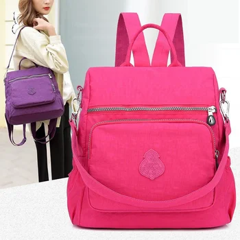 Известный бренд, новый женский дорожный противоугонный рюкзак, новая модная мини-сумка, повседневная сумка, школьные сумки для девочек-подростков