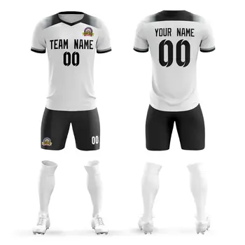 Изготовленные на заказ футбольные трикотажные шорты для мужчин Женщин и детей, персонализированная спортивная одежда с любым именем и номером