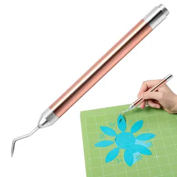 Инструменты для прополки, Крючок для прополки, ручка с легкой эргономичной ручкой, Инструменты для прополки бумаги Со сменными крючками для резьбы