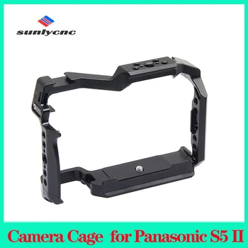 Клетка для камеры Sunlycnc для Panasonic LUMIX S5 II/IIX Ручной комплект, профессиональная коробка для защиты камеры