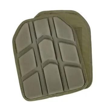 Комплект из 2 предметов, Съемный Формованный тактический жилет-накладка для игры в пейнтбол, жилет-подушка для переноски тактической пластины 25x30 см