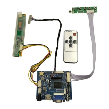 Комплект мониторов платы управления HDMI + VGA для B170PW03 V1, драйвер платы контроллера ЖК-светодиодного экрана