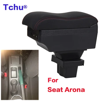 Коробка для подлокотника Seat Arona Коробка для автомобильного подлокотника Seat Arona Внутренняя модификация Пепельница для зарядки через USB Автомобильные Аксессуары