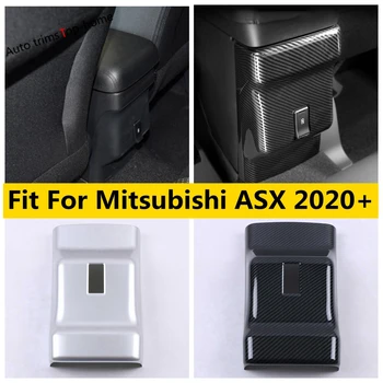 Коробка Подлокотника Противоударная Панель Вентиляционное отверстие Для выхода воздуха Накладка Для Mitsubishi ASX 2020 2021 ABS Из Углеродного волокна /Матовые Аксессуары