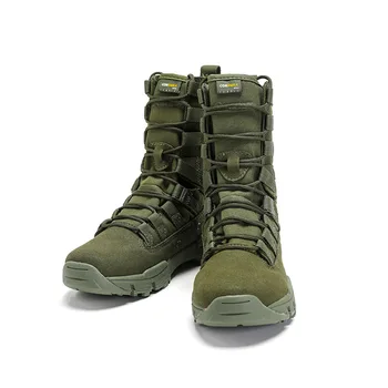 Крутые мужские армейские ботинки, спортивная обувь для пеших прогулок, Мужские кроссовки по щиколотку, уличные ботинки, Мужская Военная непромокаемая рабочая защитная обувь для пустыни