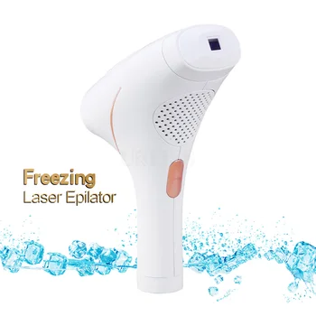 Лазерный эпилятор для удаления волос с системой охлаждения льдом Фотоэпилятор Ipl-Депилятор 999900 Вспышек Для бритья и удаления в домашних условиях