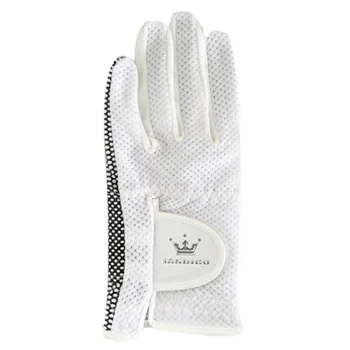 Летние мужские перчатки для гольфа с дышащей нескользящей лентой для левой руки