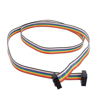 Линия расширения панели преобразователя частоты ПЛК 10pin Женский цветной кабель Кабельная линия преобразователя частоты 1 м Женский FPOR/FPG/FPO/FPO1
