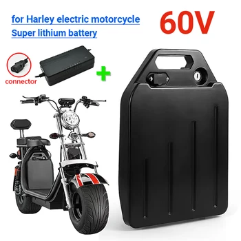 Литиевая батарея электромобиля Harley Водонепроницаемая батарея 18650 60V 40Ah для Двухколесного Складного электрического скутера Citycoco