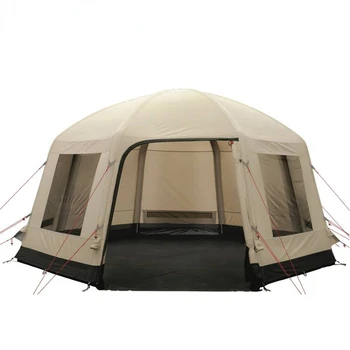 Лучшая цена 8 Человек Большая Водонепроницаемая Воздушная Пневматическая палатка На открытом воздухе Надувной Газон, Арабская Палатка для кемпинга на продажу