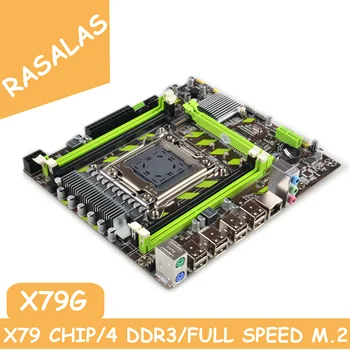 Материнская плата Intel X79 с набором микросхем micro-ATX 4 * DDR3 64GB LGA2011 X79