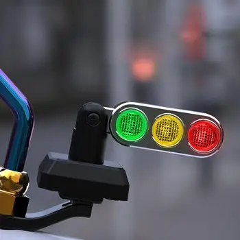 Мини-имитация мотоцикла, Светофор, шлем, Декоративная сигнальная лампа, Быстрая разборка, фонарь безопасности для ночной езды