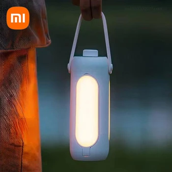 Многофункциональные походные фонари Xiaomi 10000 мАч, портативный уличный фонарь для кемпинга, аварийный подвесной светильник для палатки, домашний фонарик, инструмент