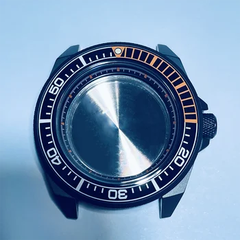 Модифицированные детали для часов, чехол для часов Seiko Warrior Diver, винтажное военное сапфировое стекло, подходит для механизма NH35/NH36