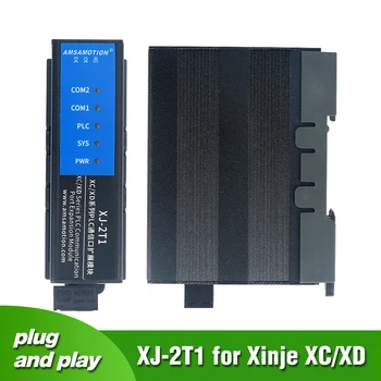 Модуль XJ-2T1 для программирования ПЛК серии Xinjie XC XD, модуль расширения, Коммуникационный порт RS232