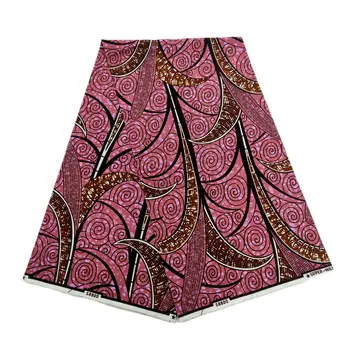 Настоящая Голландская ткань с Супер-W Гарантированным Супер Настоящим Восковым Принтом Hollandais Pagne Africa Dress 100% Хлопок Wax Pagne Tissu VLS4797