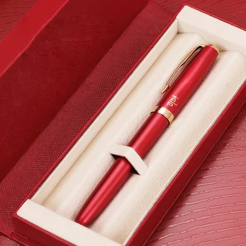 Новая авторучка Jinhao 85 Классические ретро гладкие ручки с перьевым наконечником Школьные принадлежности Офисные стационарные для делового письма с коробкой