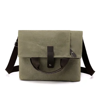 Новая модная повседневная сумка через плечо, многофункциональная легкая сумка большой вместимости, мужская холщовая сумка через плечо