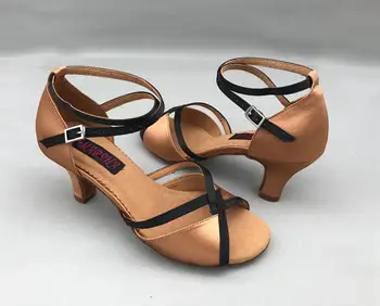 Новые модные женские туфли для латиноамериканских танцев, туфли для бальной сальсы, туфли для танго, вечерние и свадебные туфли по индивидуальному заказу 6233 дБ