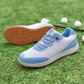 Новые пары обуви для гольфа, Профессиональная обувь для гольфа, Мужская нескользящая Обувь для гольфа, Комфортная обувь для прогулок На открытом воздухе, Размер 36-46