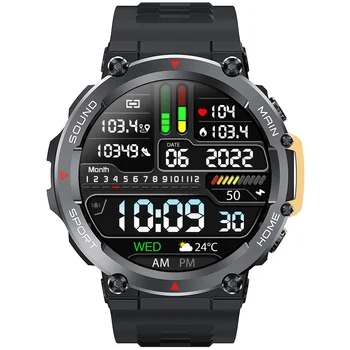 Новые Умные часы для мужчин, большой экран, 400 * 400, игра, Фитнес-трекер, Bluetooth, набор номера, Спортивные умные часы для мужчин для IOS Android