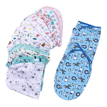 Новый детский спальный мешок для новорожденных, мягкий и удобный спальный мешок из 100% хлопка, детское одеяло