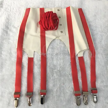 новый дизайн, сексуальное женское белье, женские белые сплайсированные красные чулки принцессы ручной работы, нижнее белье с подвязками cekc zentain XS-XXL