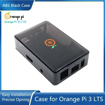 Оригинальный Оранжевый Pi 3 LTS ABS Черный корпус из Прозрачного Материала ABS Простая установка Точный Открывающийся Корпус для OPI 3 LTS