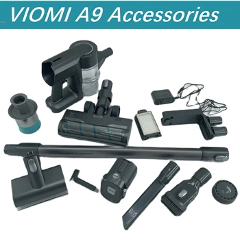 Оригинальный пылесос VIOMI A9, роликовая щетка, HEPA фильтр, аккумулятор, аксессуары