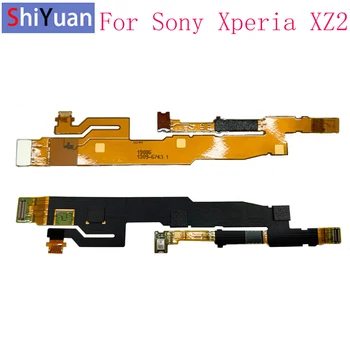 Основная плата Микрофона Гибкий Кабель Для Sony Xperia XZ2 H8266 H8216 H8296 H8276 Антенный Сигнальный Разъем Запасные Части