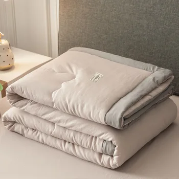 Охлаждающее одеяло - мягкое и моющееся летнее одеяло для помещения с кондиционером