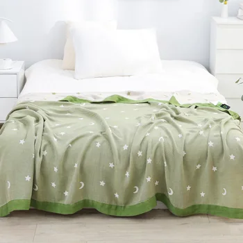 Охлаждающее одеяло с буквенным принтом и цветами, летнее покрывало на диван-кровати 150*200, высокое качество, Бесплатная доставка