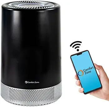 Очиститель воздуха H13 HEPA с приложением WiFi - Умный Воздушный фильтр и очиститель для дома, удаляет пыль, неприятный запах, пыльцу - Компактный ионизатор с
