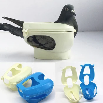 пластиковый держатель для гоночных голубей, легкая подставка для птиц с фиксированной рамой, Кормушка для лекарств